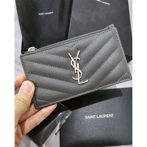 ysl card holder ราคาช็อปไทย